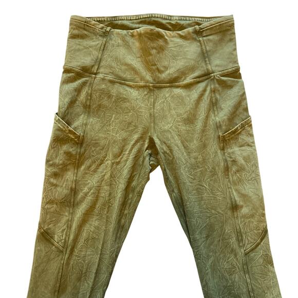 LULULEMON Fast and Free High Rise Legging 25" Ice Dye - Picture 8 of 11